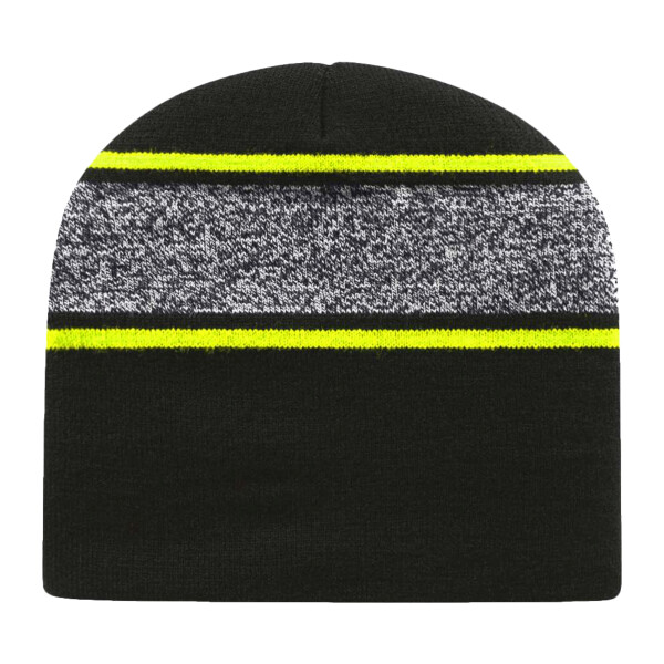 USA-Made Variegated Striped Beanie Thumbnail