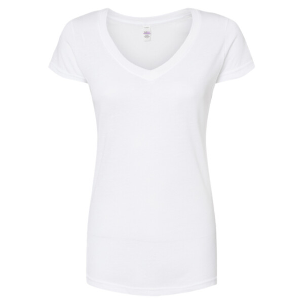 Women's Poly-Rich V-Neck T-Shirt Thumbnail