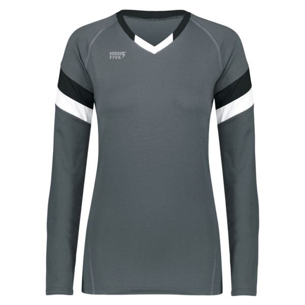 Ladies TruHit Tri-Color Long Sleeve Jersey Thumbnail