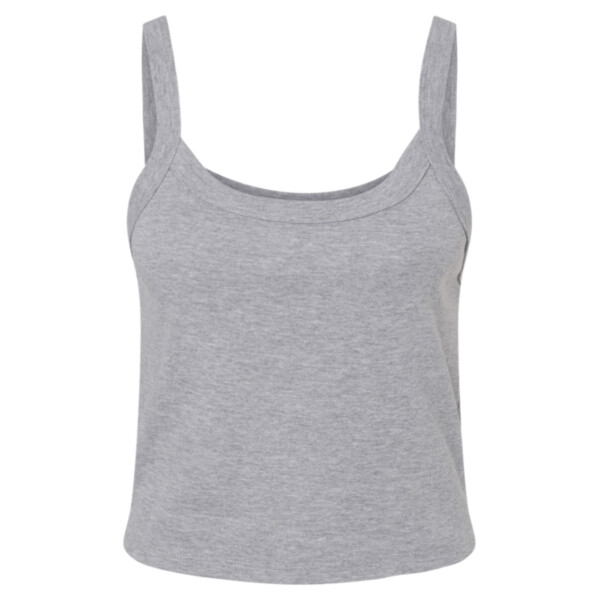 Women's Micro Rib Spaghetti Strap Tank Thumbnail