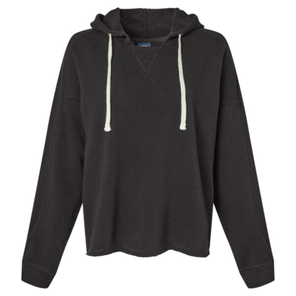 Women's Angel Fleece Crop Hooded Sweatshirt Thumbnail