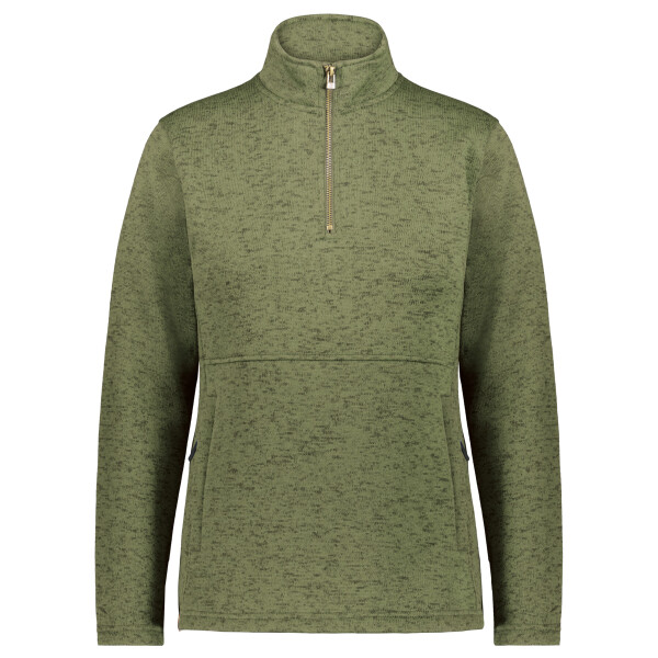 Ladies Alpine Sweater Fleece 1/4 Zip Pullover Thumbnail
