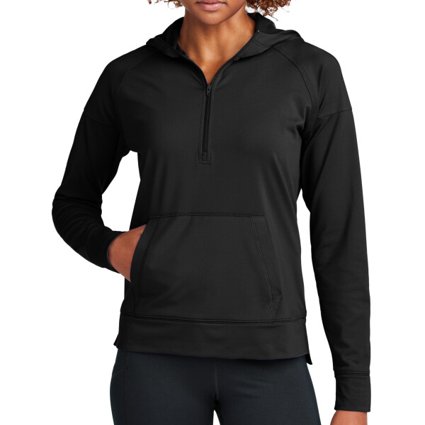 Women's Sport Wick ® Stretch 1/2 Zip Hoodie Thumbnail
