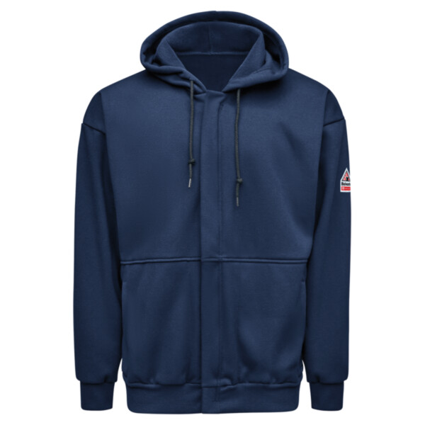 Men's Tall Full-Zip Fleece Hooded Sweatshirt Thumbnail