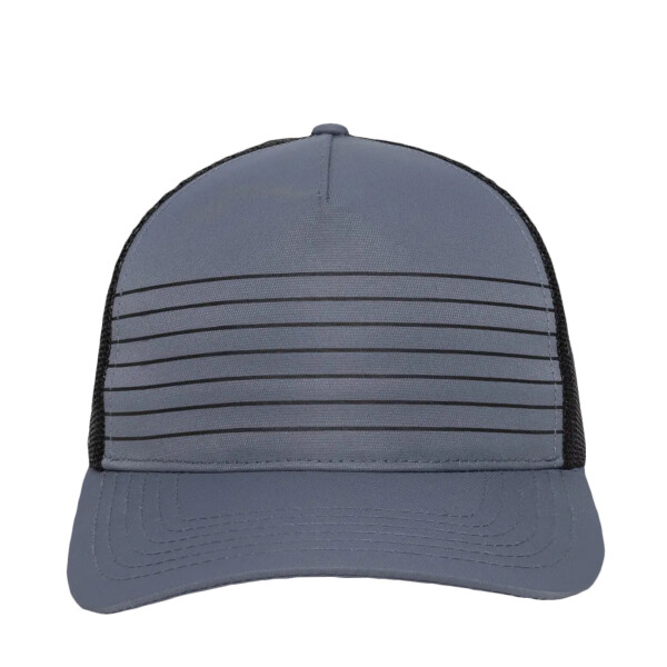 Striped 5-Panel Trucker Cap Thumbnail