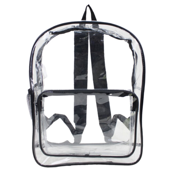 Large 17" Heavy Duty Clear Backpack Thumbnail