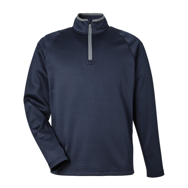 Men's Waffle Fleece Quarter-Zip Pullover Thumbnail