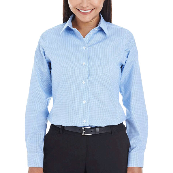 Women's Crown Collection® Royal Dobby Woven Dress Shirt Thumbnail