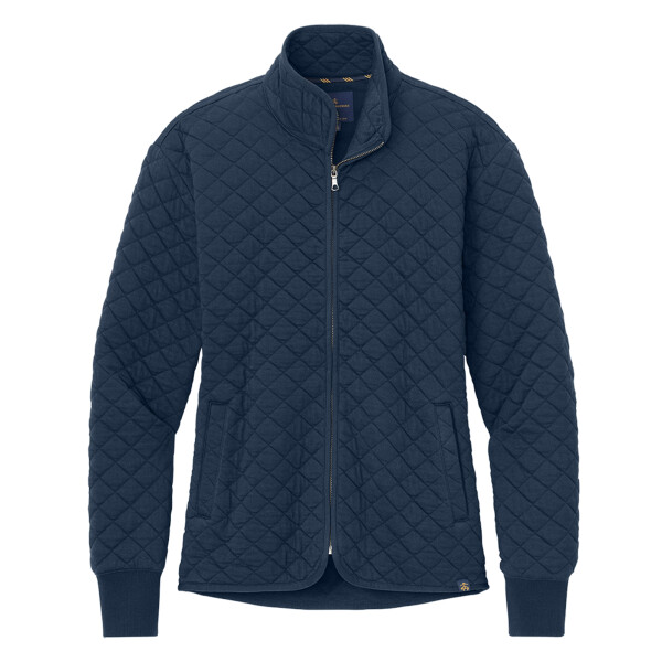 Women's Diamond Quilt Full Zip Thumbnail