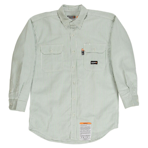 Men's Flame-Resistant Down Plaid Work Shirt Thumbnail