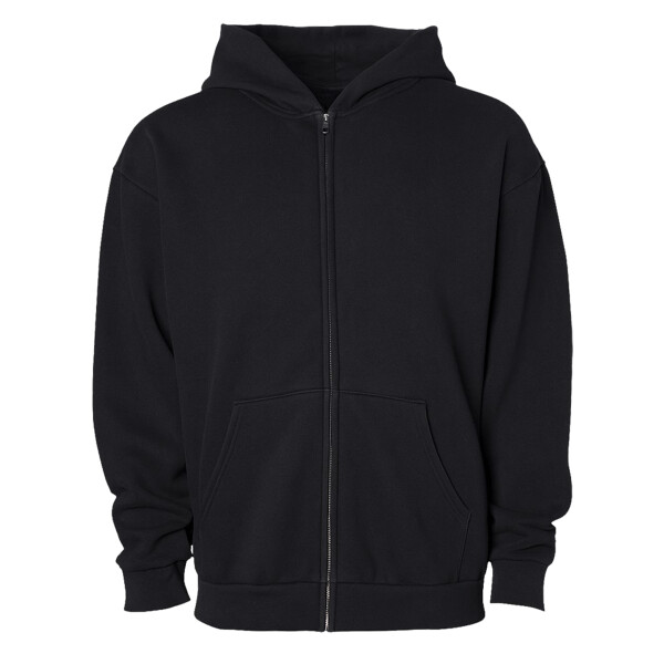 Unisex Avenue Midweight Full-Zip Hooded Sweatshirt Thumbnail