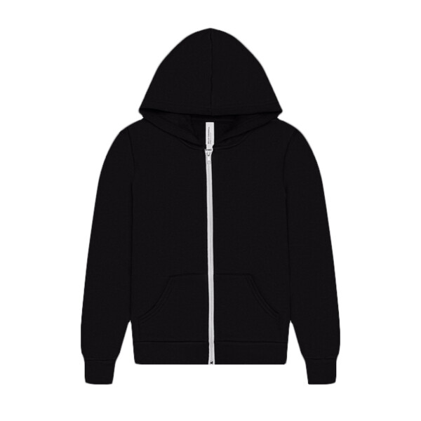 Youth Sponge Fleece Full Zip Hooded Sweatshirt Thumbnail