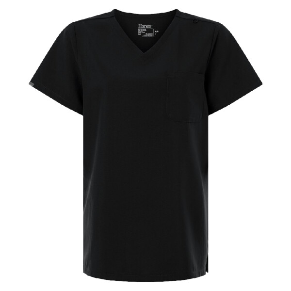 Women's V-Neck 1 Pocket Scrub Top Thumbnail