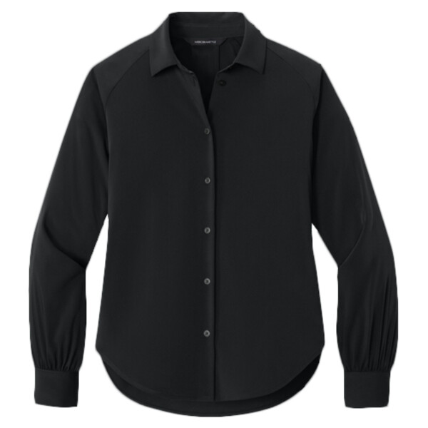 Women's Long Sleeve Buttery Soft Blouse Thumbnail
