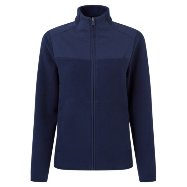 Women's Agility Panelled Fleece Full-Zip Jacket Thumbnail