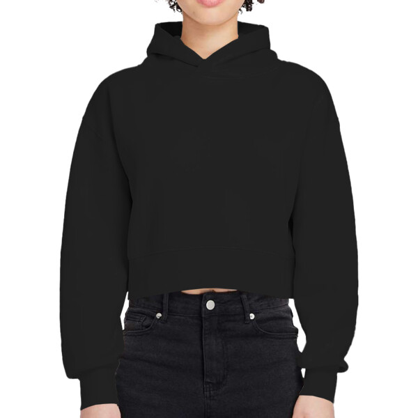Women's Relaxed Cropped Hoodie Sweatshirt Thumbnail