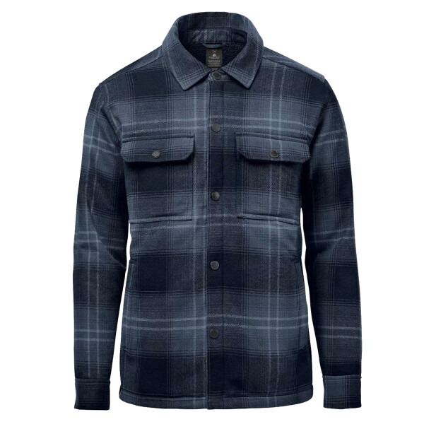 Stormtech Men's Highland Sherpa Lined Plaid Jacket Thumbnail
