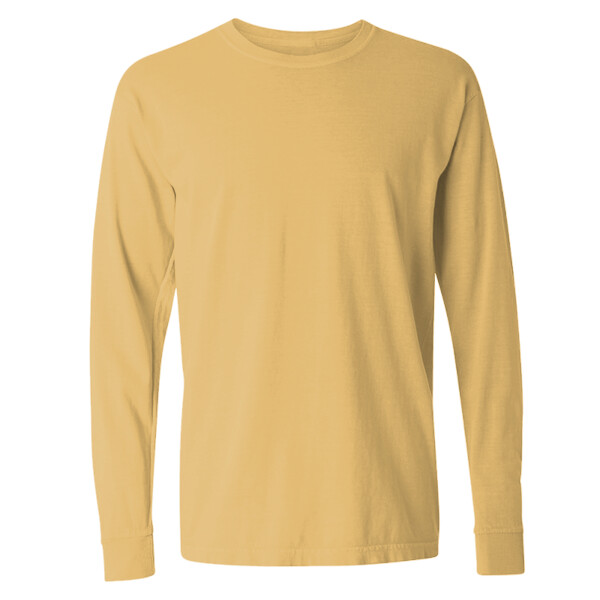Unisex Garment-Dyed Heavyweight Long Sleeve T-Shirt Thumbnail