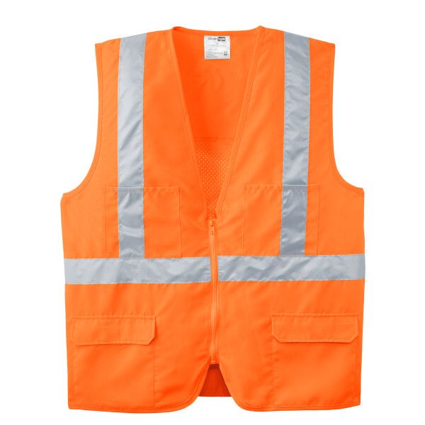 Ansi 107 Class 2 Mesh Back Safety Vest Thumbnail
