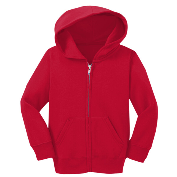 Toddler Core Fleece Full Zip Hooded Sweatshirt Thumbnail