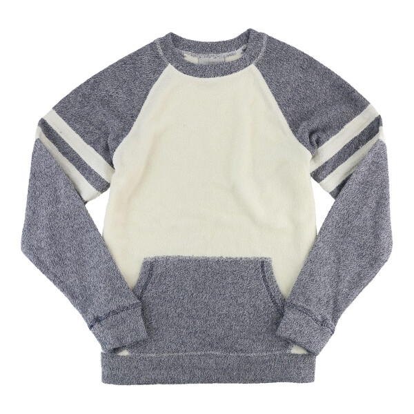 Women's Cozy Contrast Fleece Pullover Thumbnail