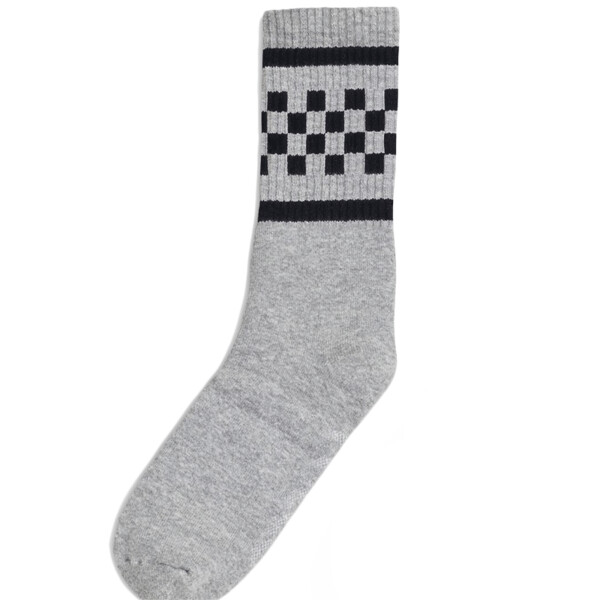 USA-Made Checkered Crew Socks Thumbnail