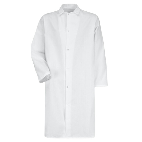 Unisex Gripper - Front Butcher Frock - No Pockets Thumbnail