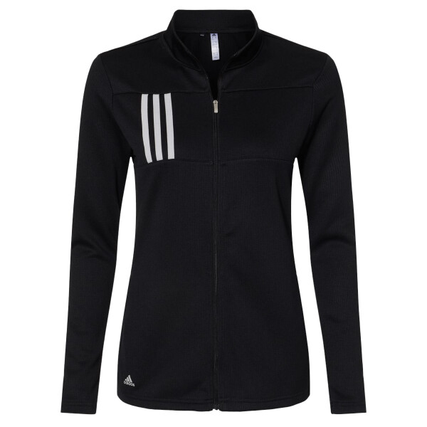 Women's 3-Stripes Double Knit Full-Zip Thumbnail