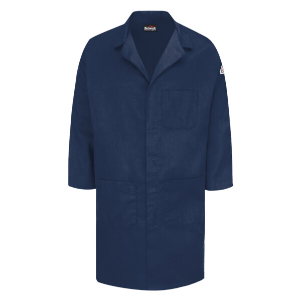 Men's Concealed Snap Front Lab Coat - EXCEL FR® ComforTouch® - 6 oz. Thumbnail