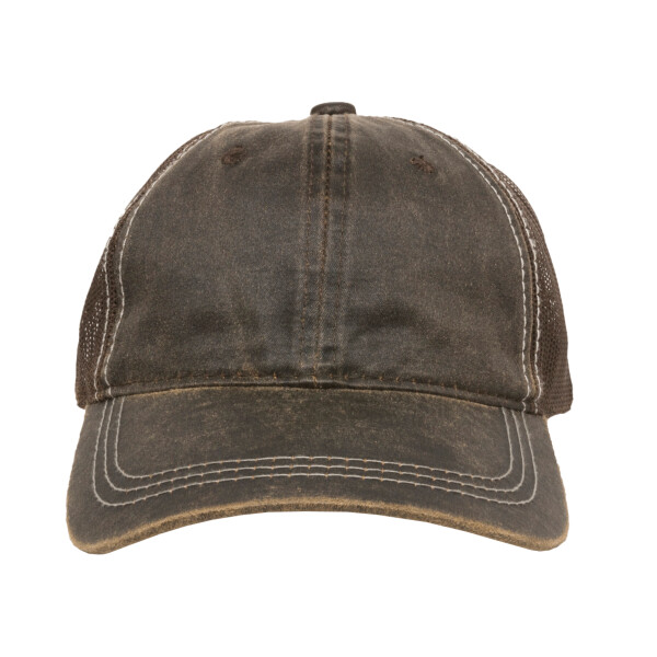Weathered Cotton Mesh Back Cap Thumbnail