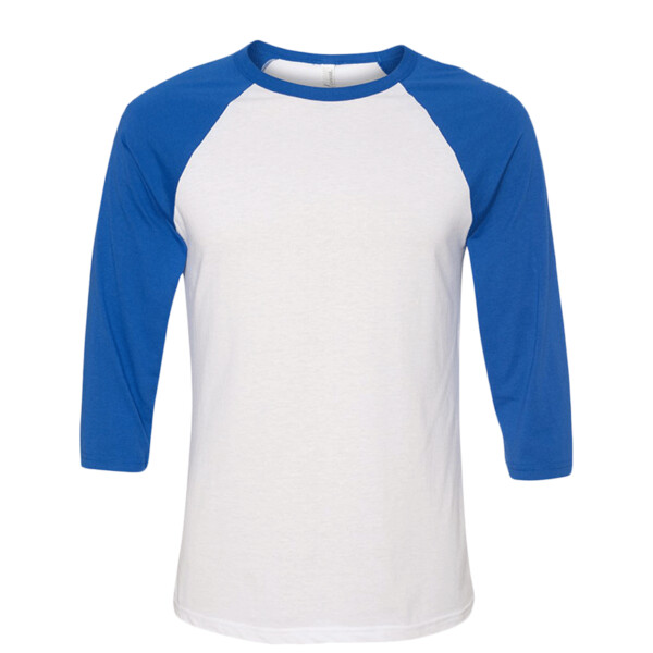Unisex Three-Quarter Sleeve Baseball Tee Thumbnail