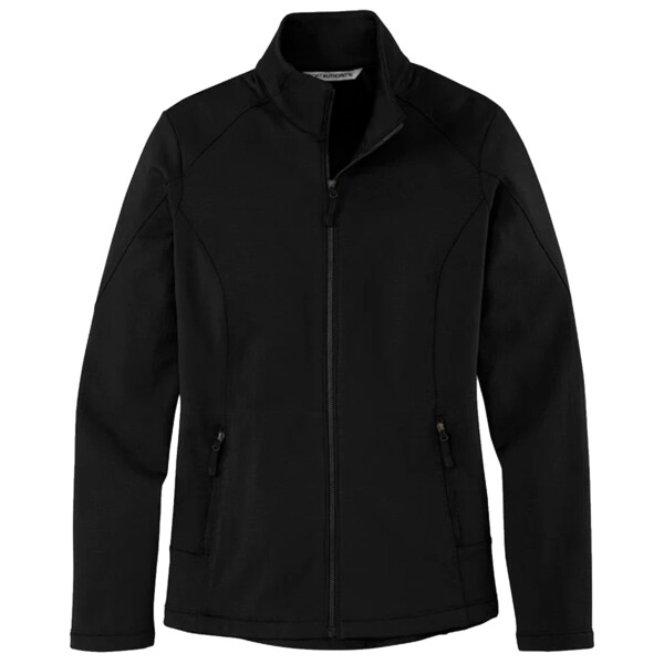 Ladies Grid Fleece Jacket Thumbnail