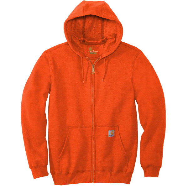 Midweight Hooded Zip Front Sweatshirt Thumbnail