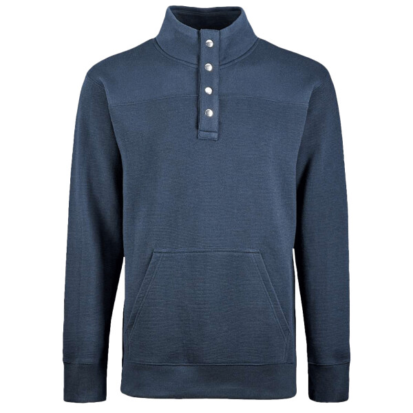 Ripple Fleece Snap Sweatshirt Thumbnail