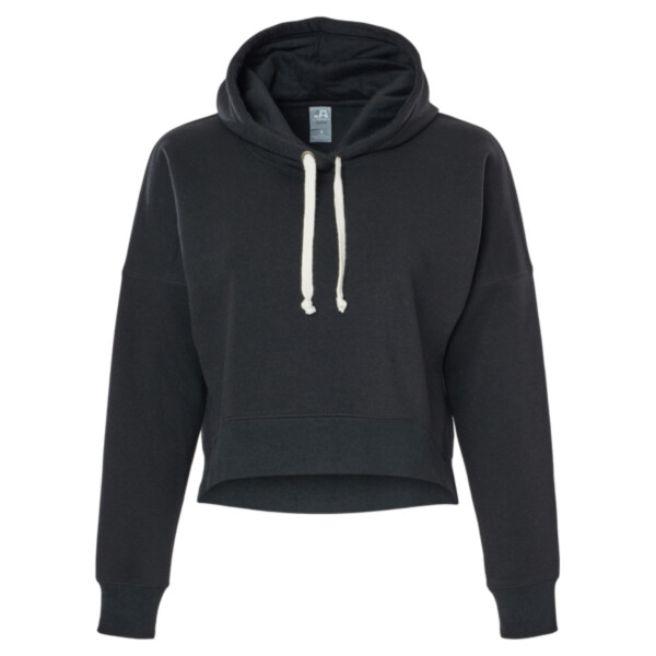 Women's Crop Hooded Sweatshirt Thumbnail