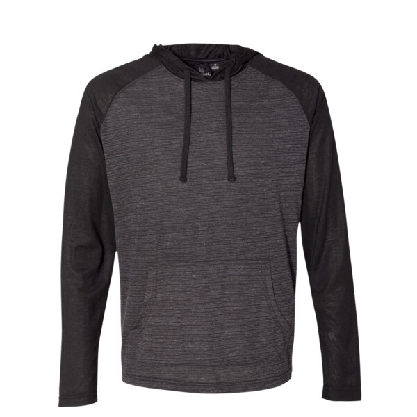 Yarn-Dyed Raglan Hooded Pullover Thumbnail