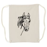 Canvas Drawstring Backpack Thumbnail