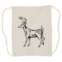 Canvas Drawstring Backpack Thumbnail