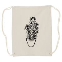 Canvas Drawstring Backpack Thumbnail