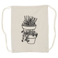Canvas Drawstring Backpack Thumbnail