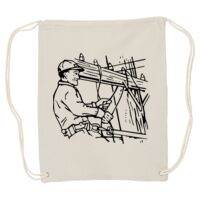 Canvas Drawstring Backpack Thumbnail