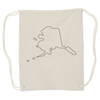 Canvas Drawstring Backpack Thumbnail