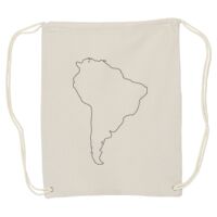 Canvas Drawstring Backpack Thumbnail
