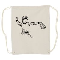 Canvas Drawstring Backpack Thumbnail