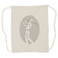 Canvas Drawstring Backpack Thumbnail