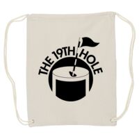 Canvas Drawstring Backpack Thumbnail