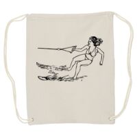 Canvas Drawstring Backpack Thumbnail