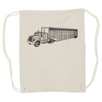 Canvas Drawstring Backpack Thumbnail