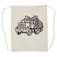 Canvas Drawstring Backpack Thumbnail