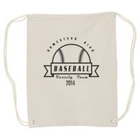 Canvas Drawstring Backpack Thumbnail